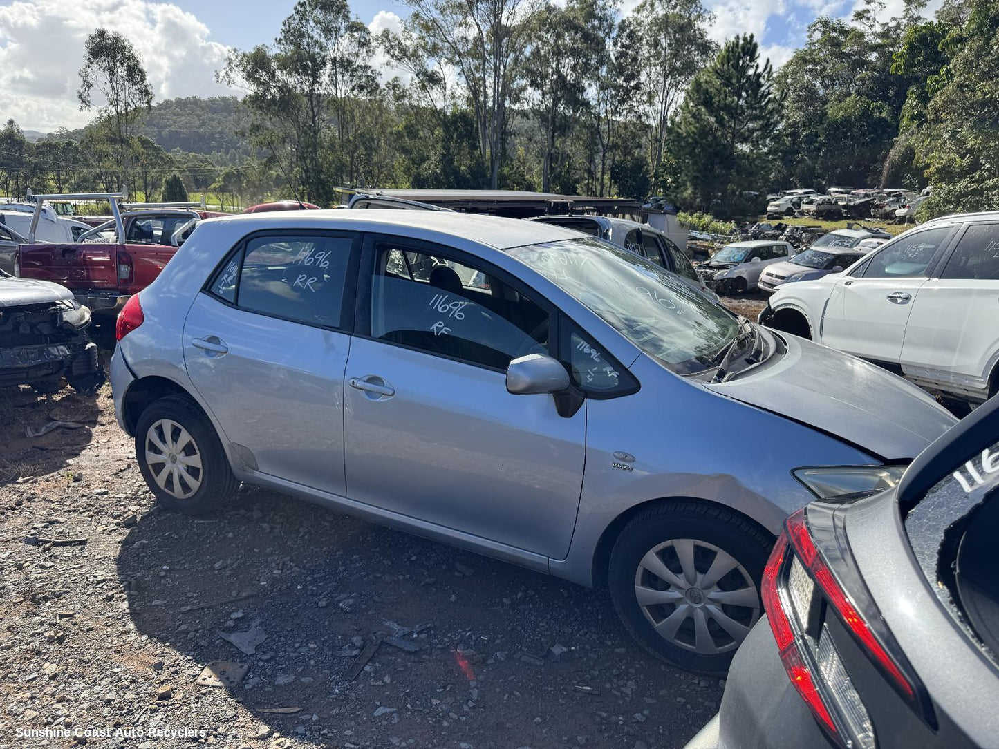 2007 Toyota Corolla Sunvisor