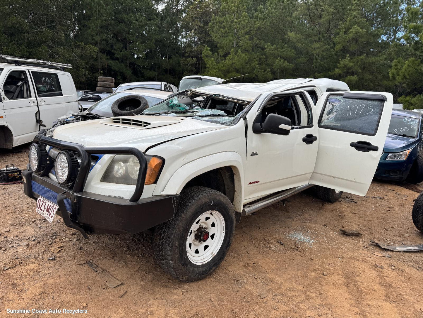 2009 Holden Colorado 2nd Seat Rear Seat