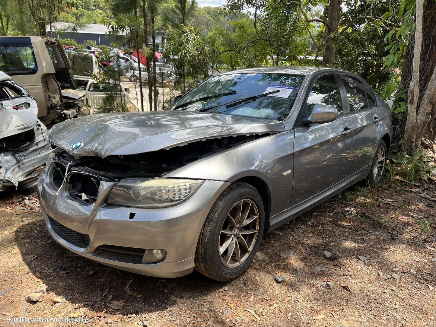 2010 Bmw 3 Series Left Indicator Fog Side