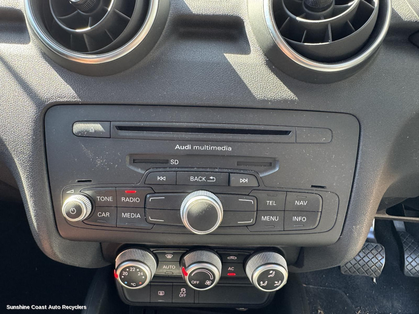 2012 Audi A1 Radio Cd Dvd Sat Tv