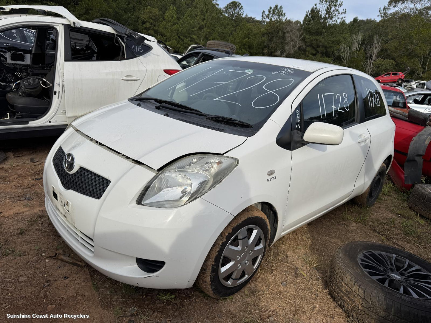 2006 Toyota Yaris F Bar Reinforc Brack