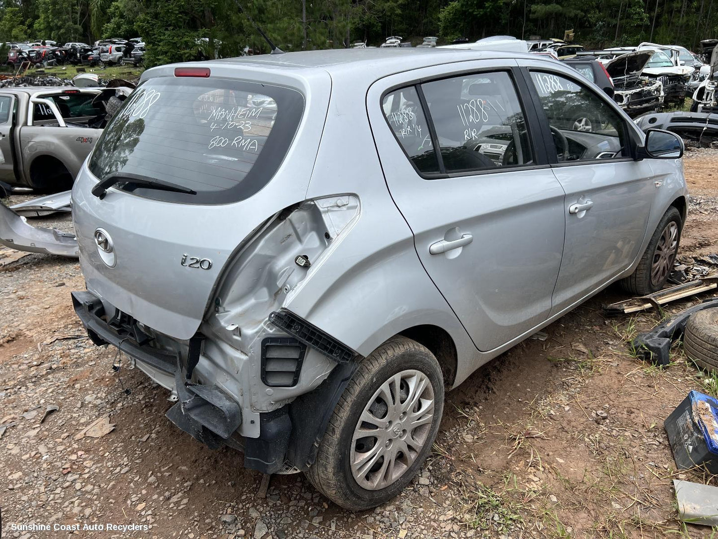 2010 Hyundai I20 Right Taillight