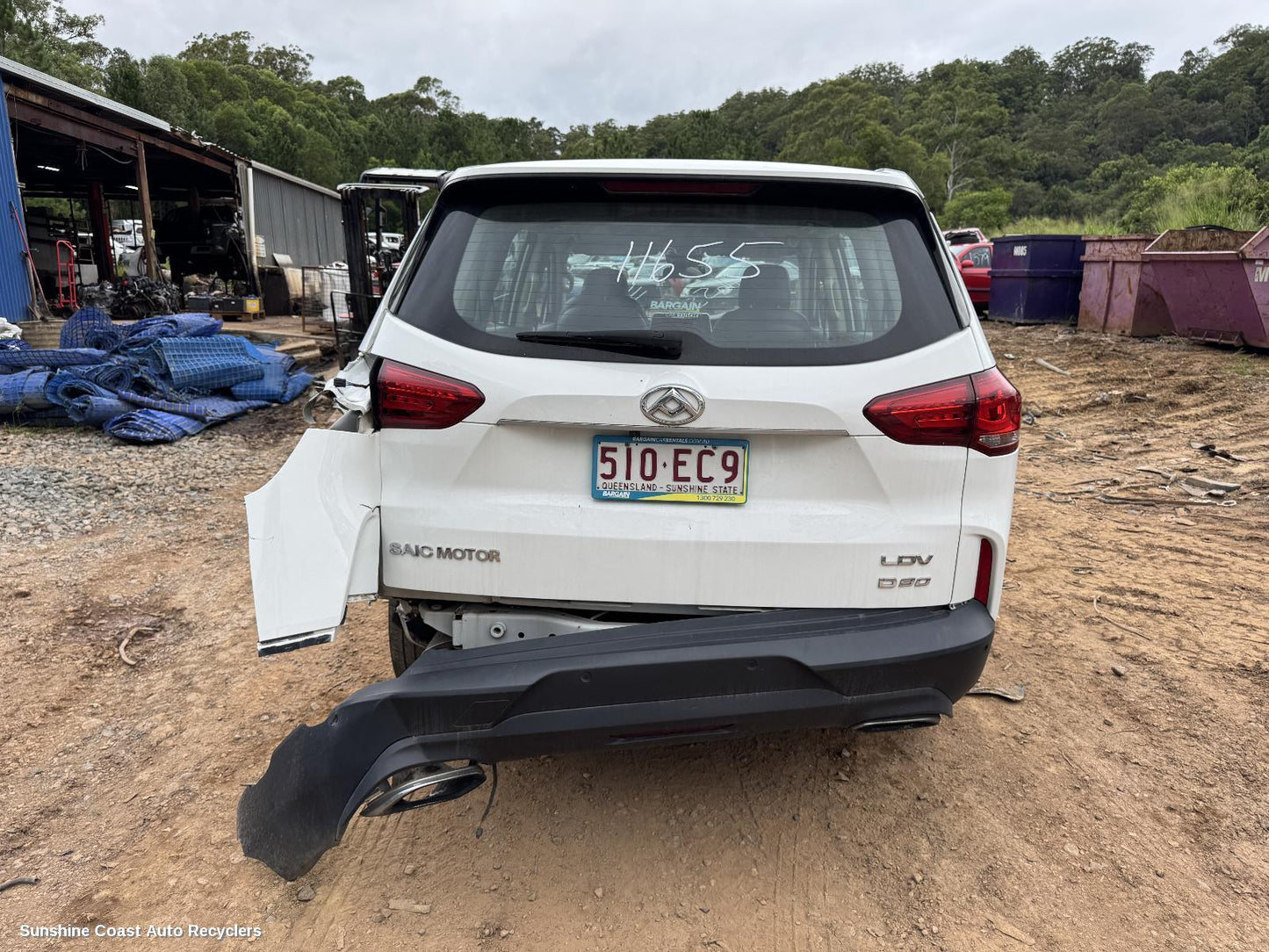 2022 Ldv D90 Rear Garnish