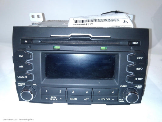 2012 Kia Sportage Radio Cd Dvd Sat Tv