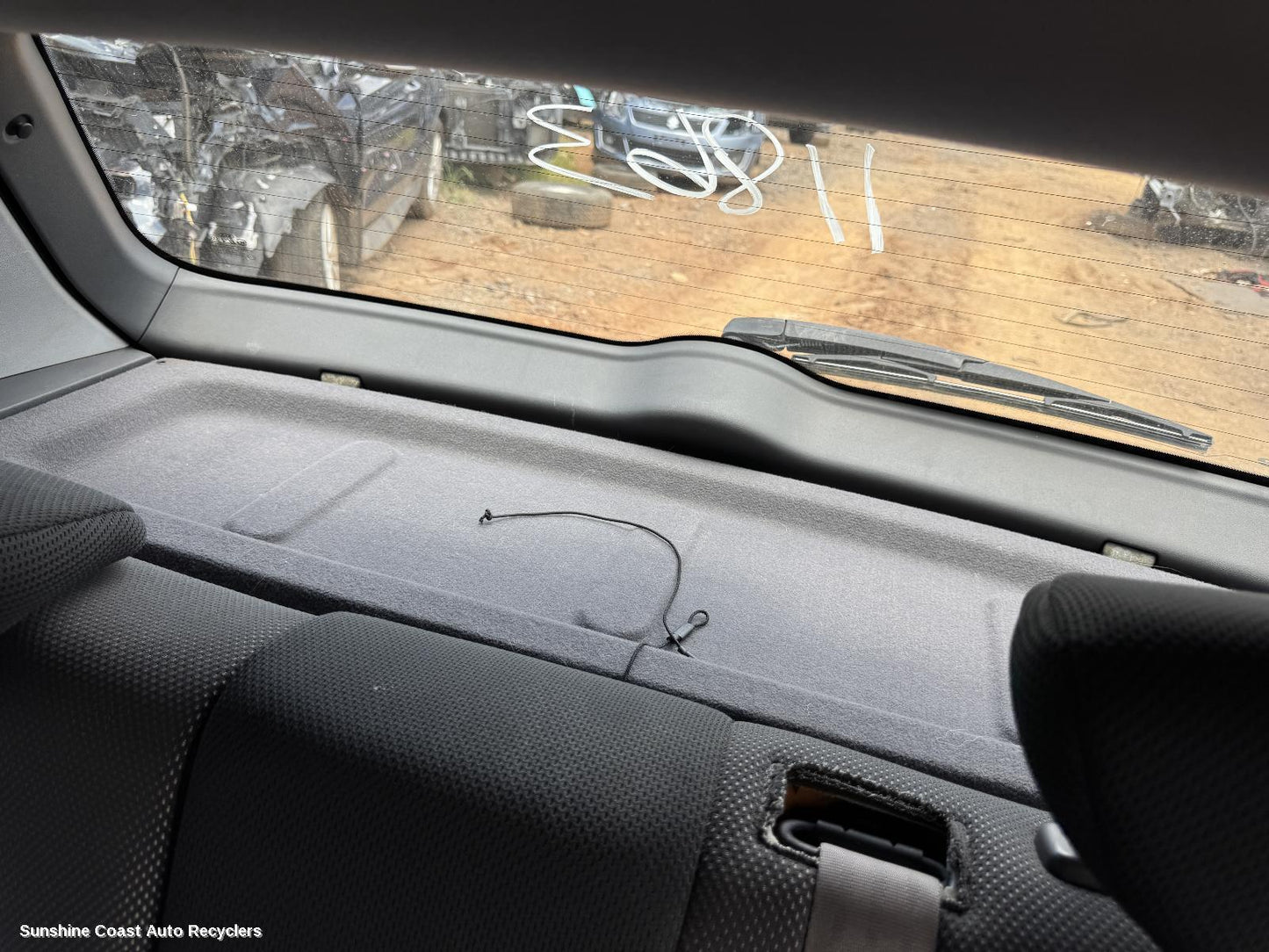 2007 Kia Rio Parcel Shelf Cargo Blind