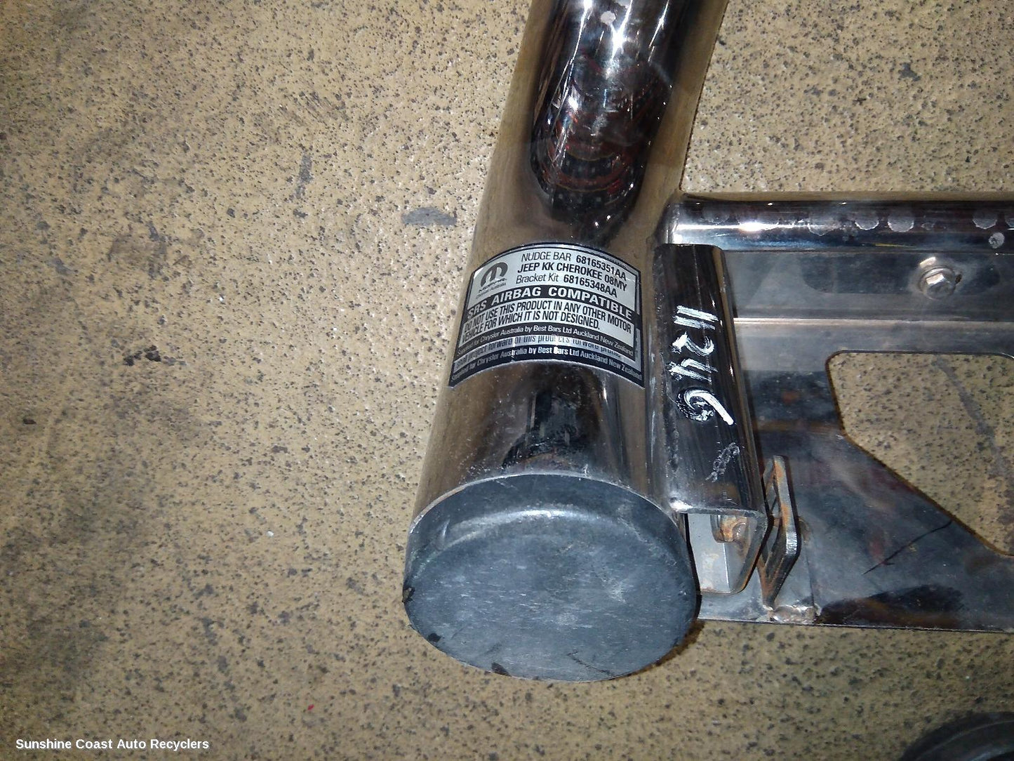 2012 Jeep Cherokee Front Bumper