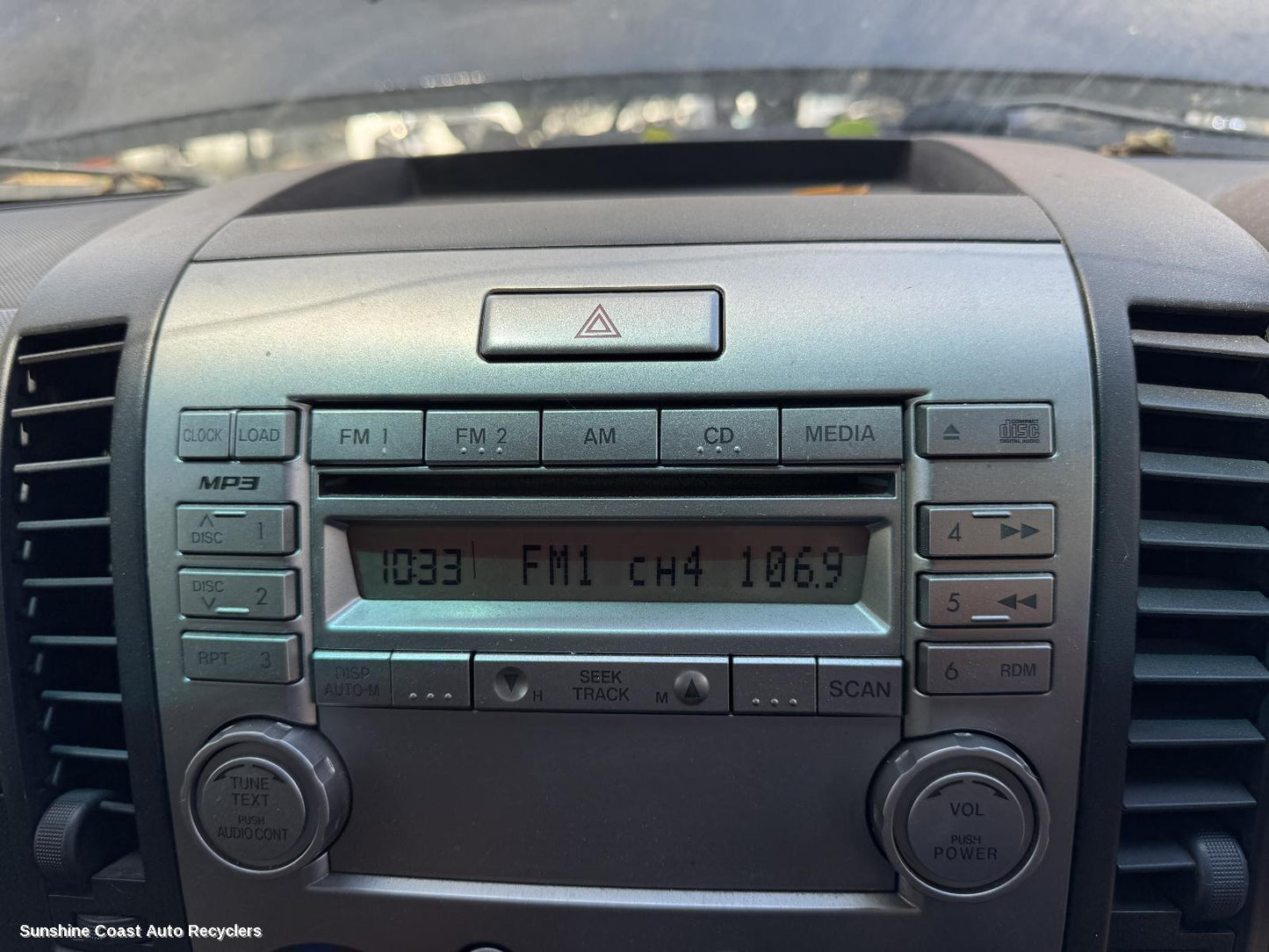 2009 Mazda Bt50 Radio Cd Dvd Sat Tv