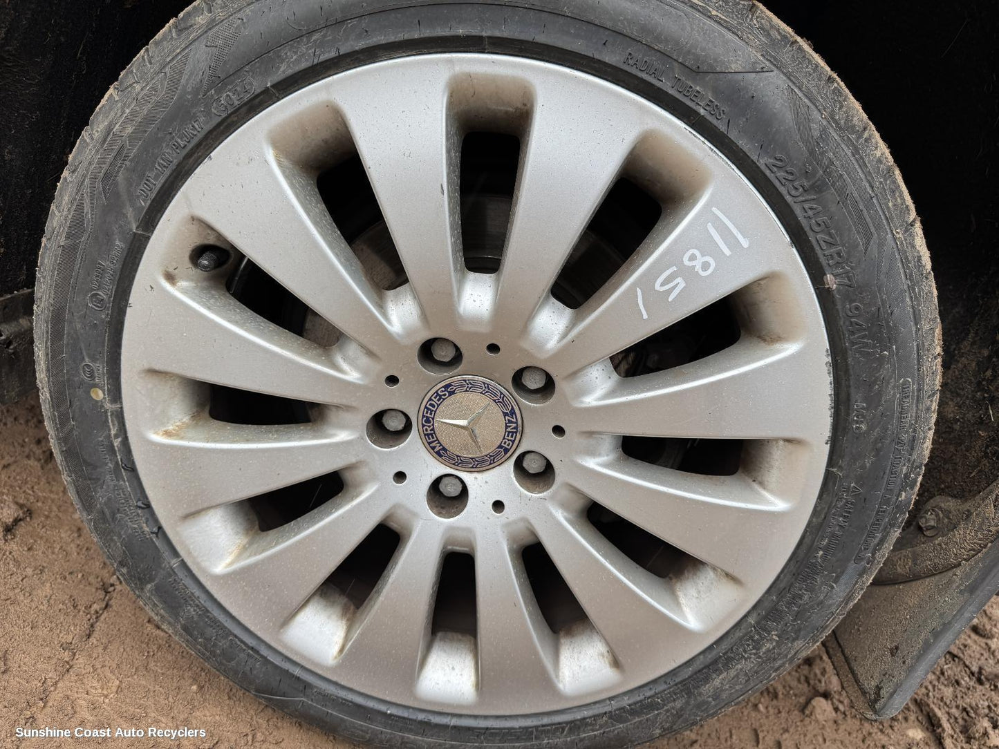 2007 Mercedes C Class Wheel Mag