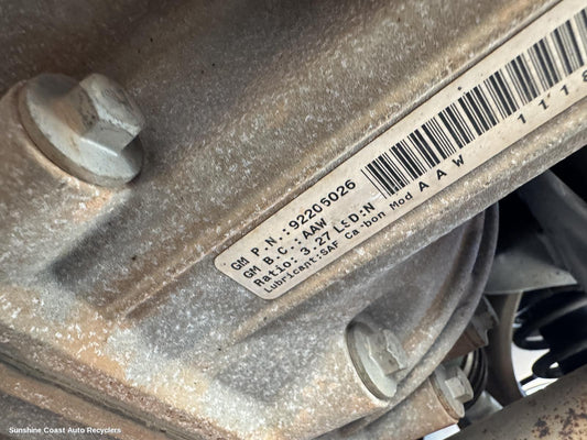 2011 Holden Commodore Differential Centre