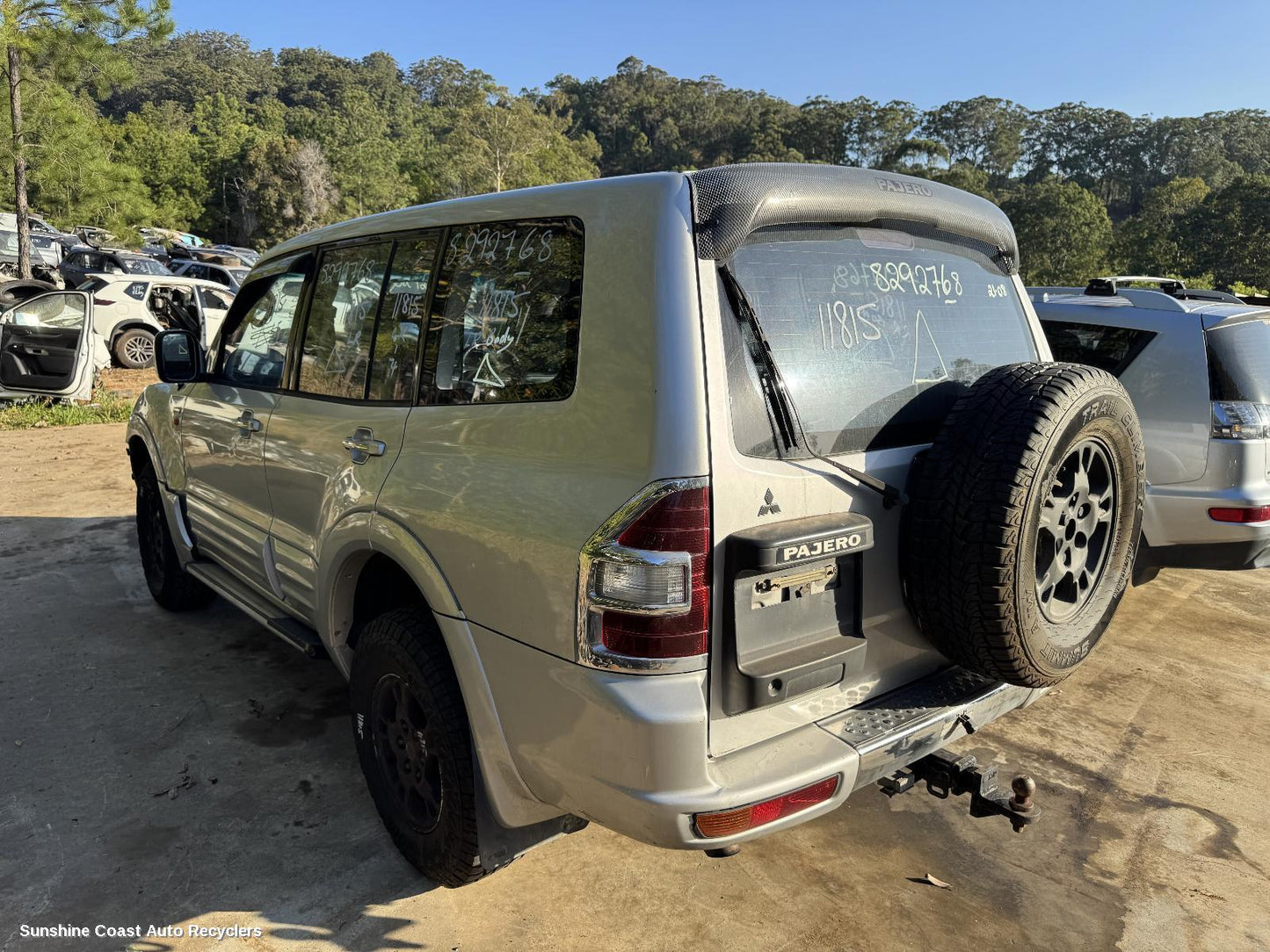 2002 Mitsubishi Pajero Rear Bumper