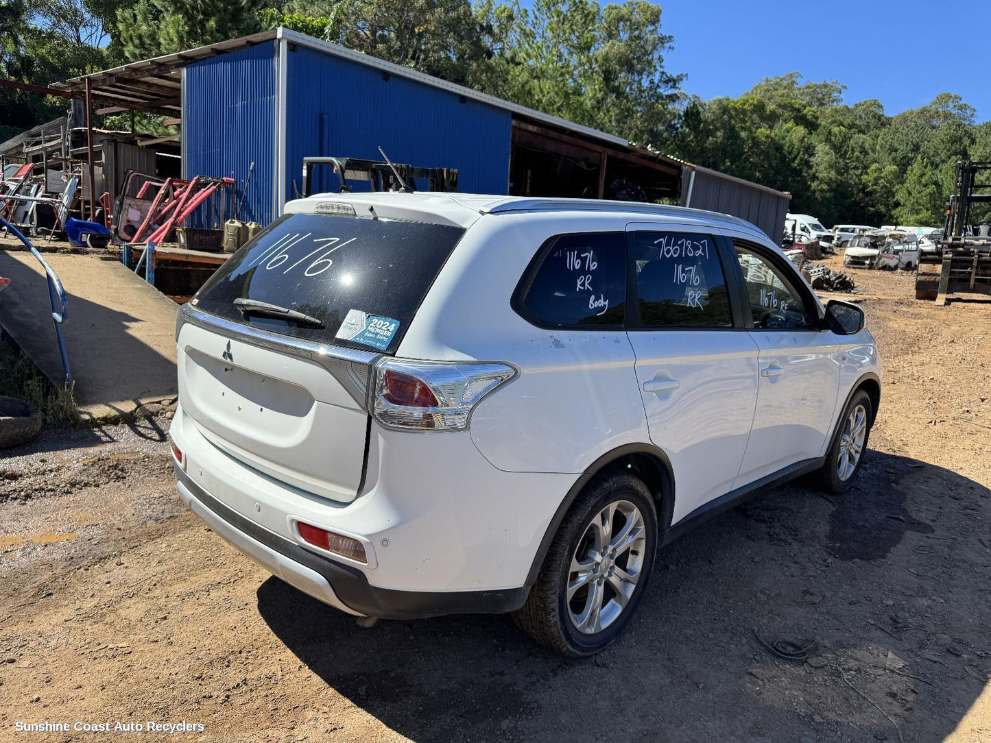 2014 Mitsubishi Outlander Door Tailgate Seal