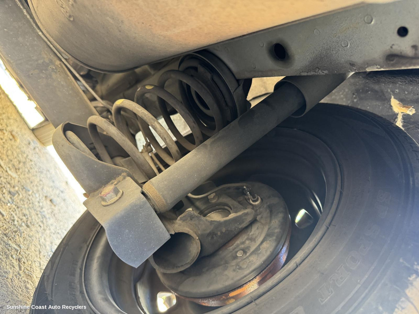 2010 Hyundai Getz Rear Axle Beam Fwd