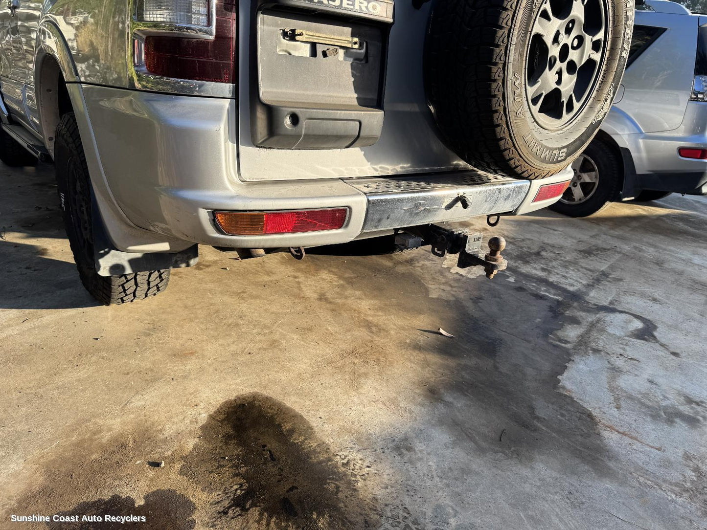 2002 Mitsubishi Pajero Rear Bumper