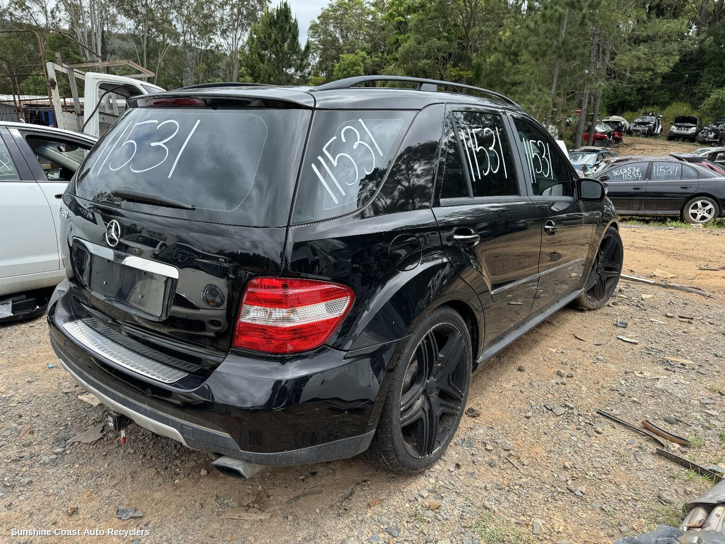 2005 Mercedes M Class Right Front Door Window