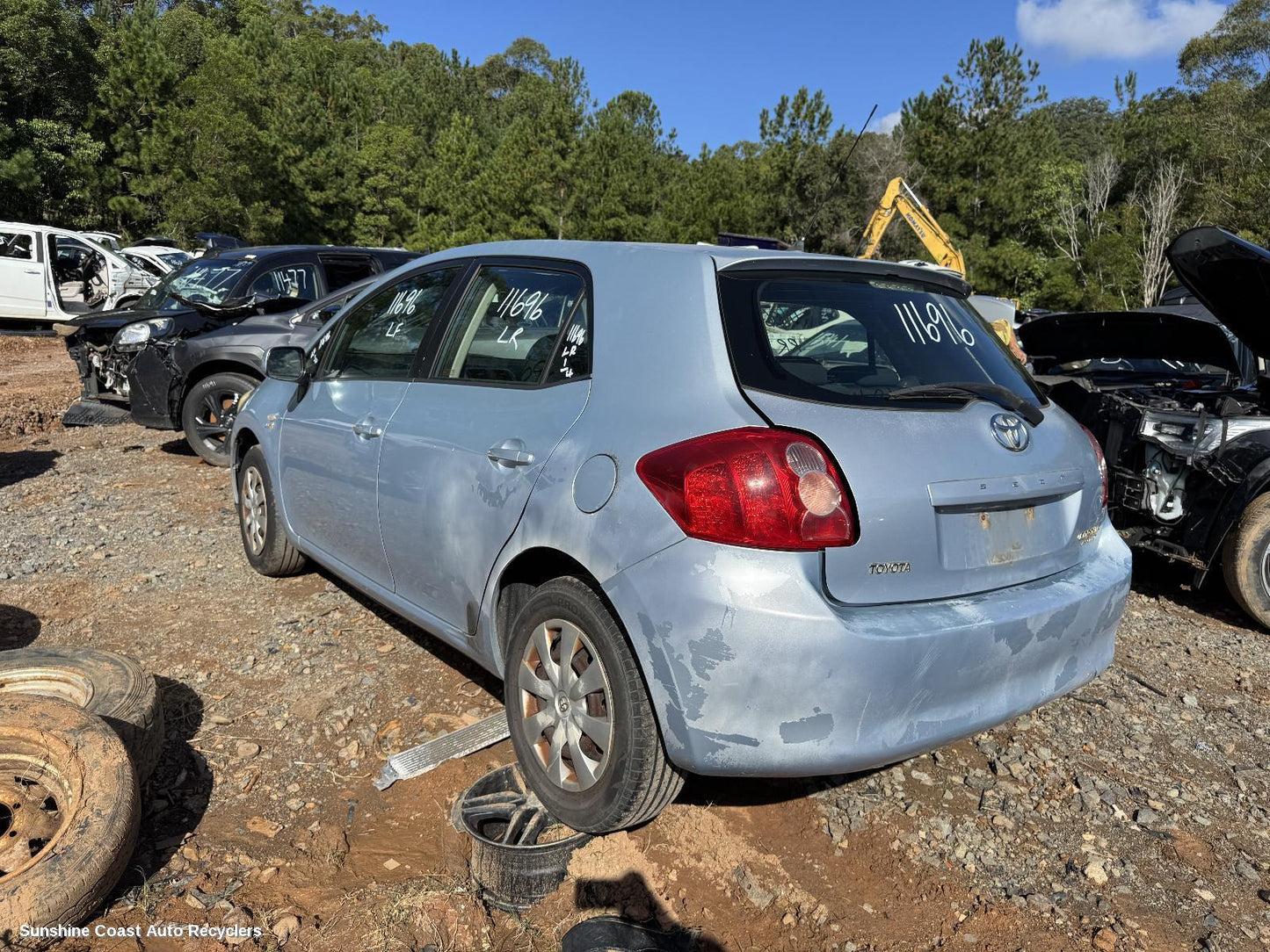 2007 Toyota Corolla Ignition W Key