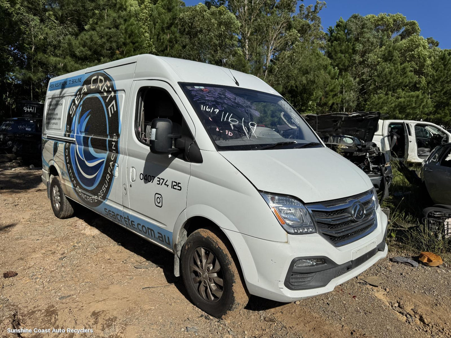 2020 Ldv V80 Heater Core Box