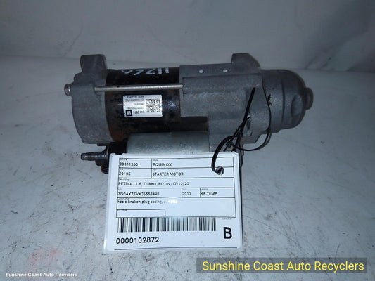 2017 Holden Equinox Starter