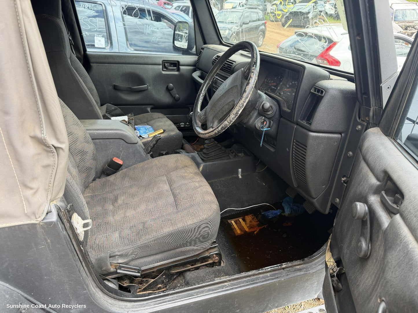 2003 Jeep Wrangler Front Seat