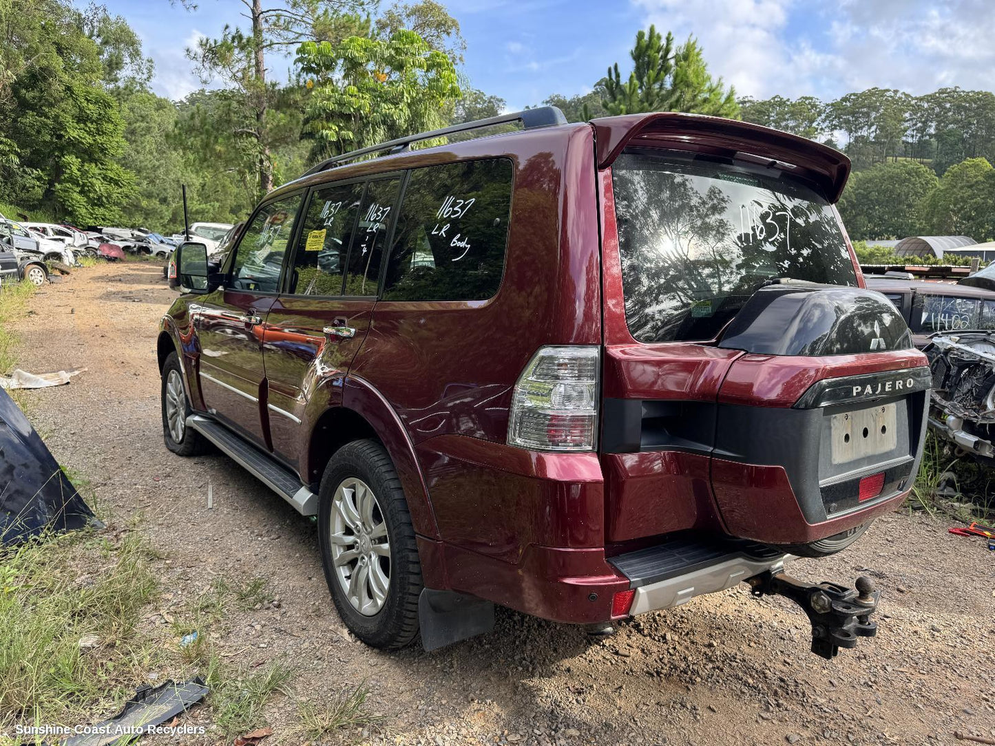 2016 Mitsubishi Pajero Caliper