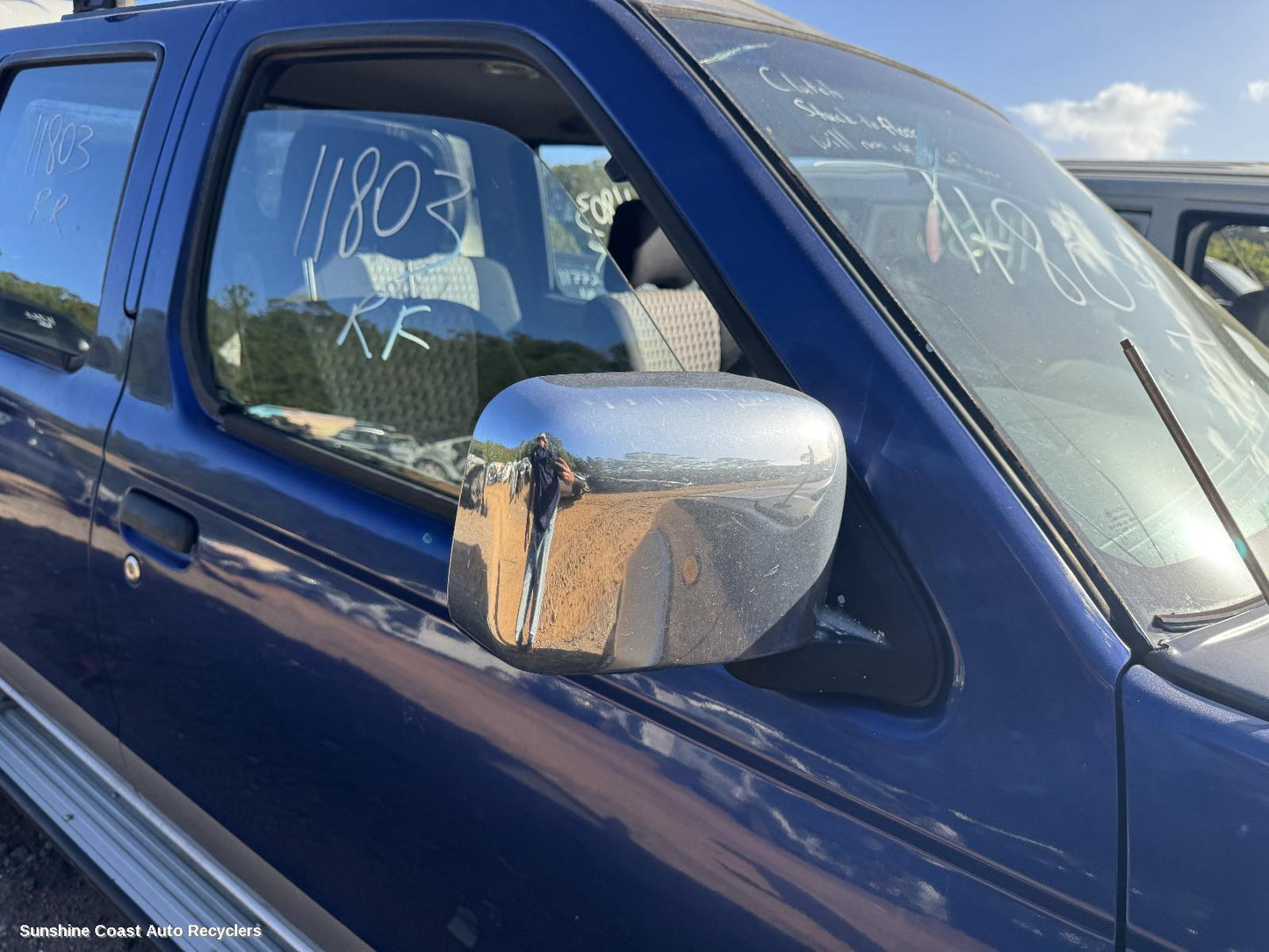 2004 Nissan Navara Right Door Mirror