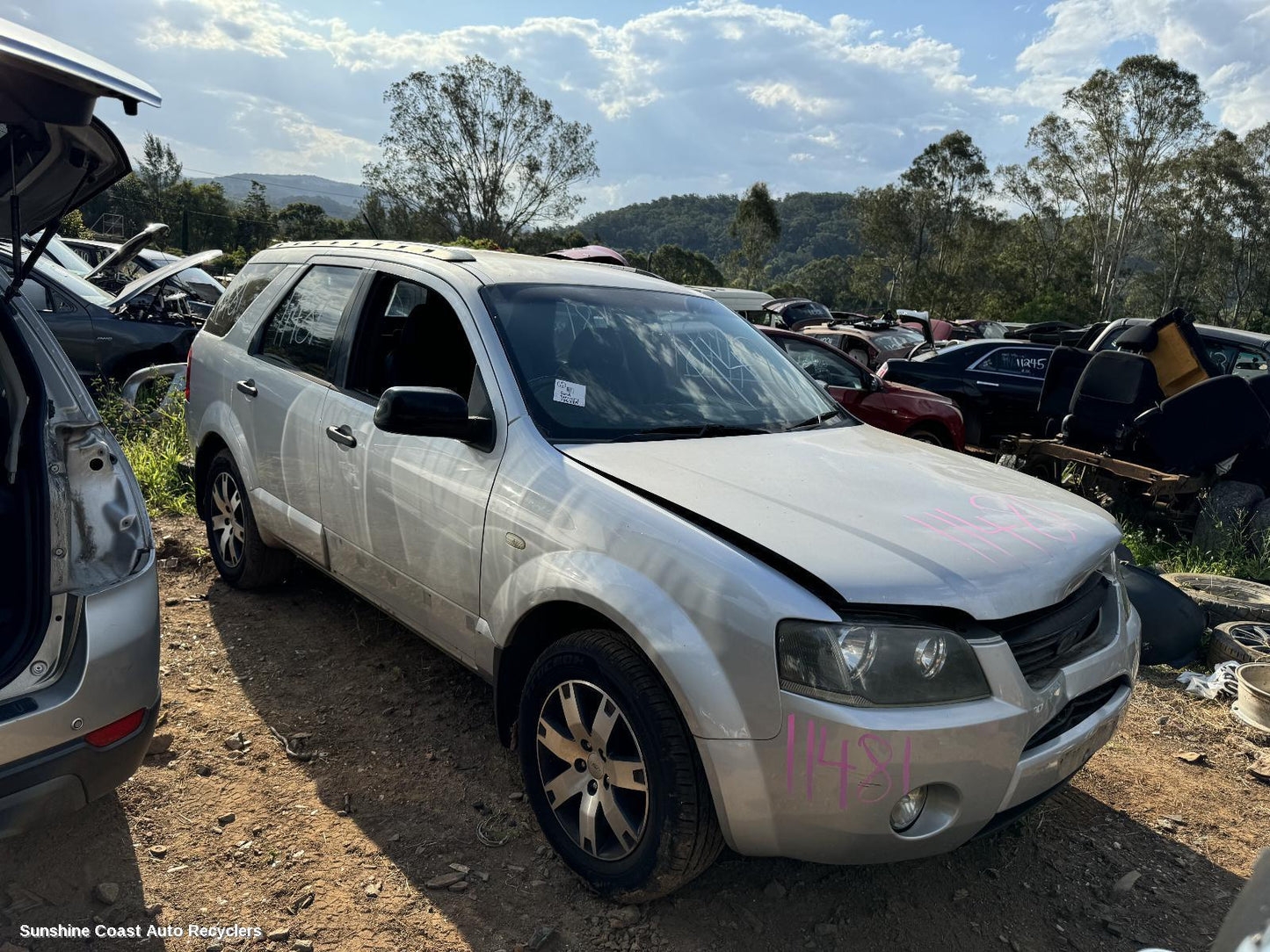 2008 Ford Territory Headrest