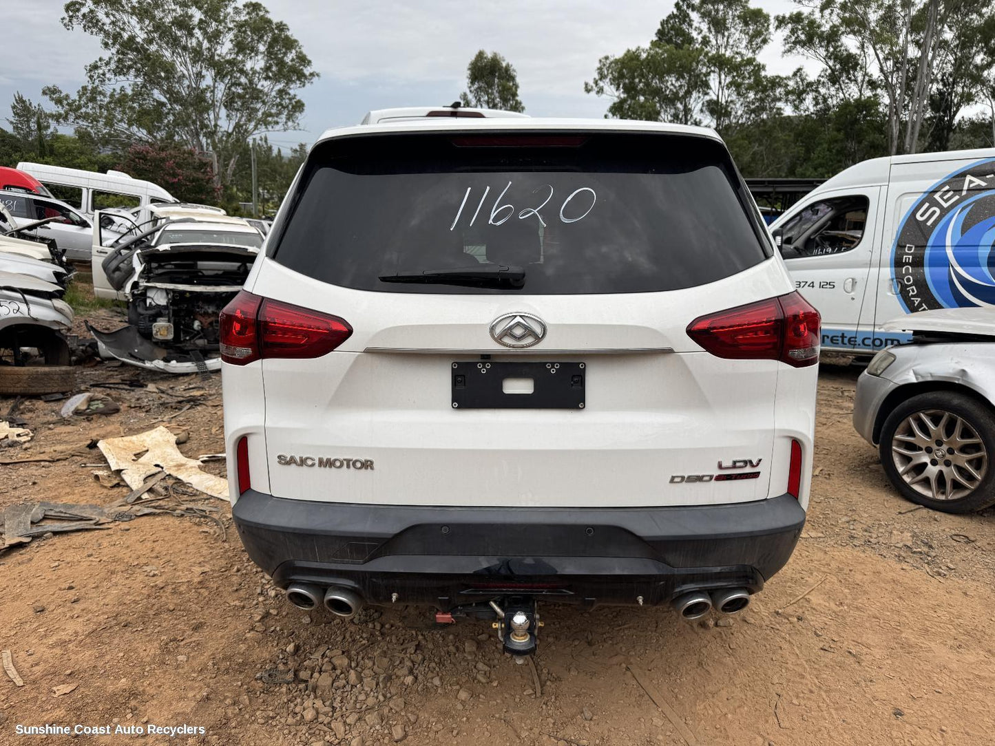 2022 Ldv D90 Left Front Strut