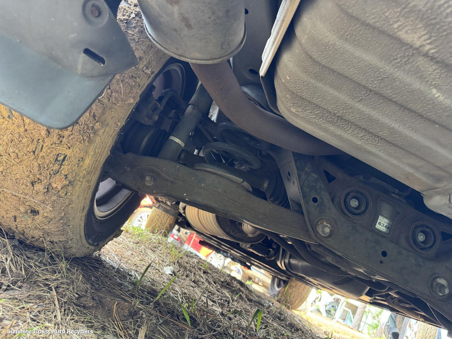 2007 Mitsubishi Pajero R Beam Cradle Xmembr