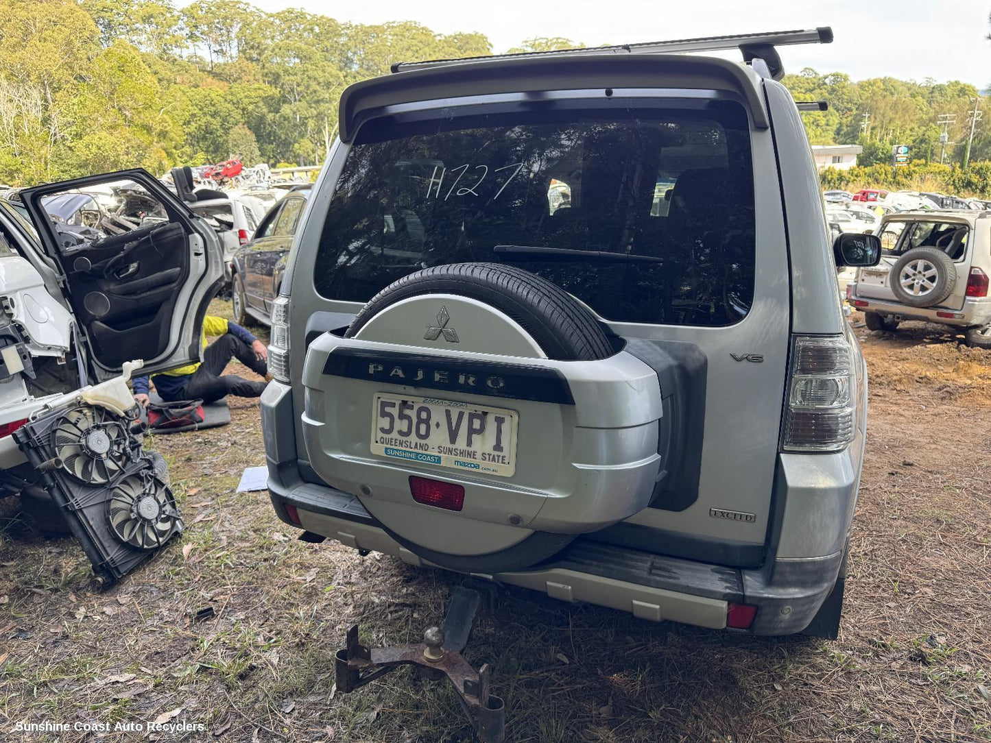 2007 Mitsubishi Pajero Rear Bumper