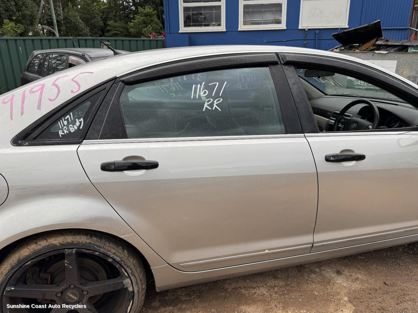 2006 Holden Statesman/caprice Right Rear Door Window