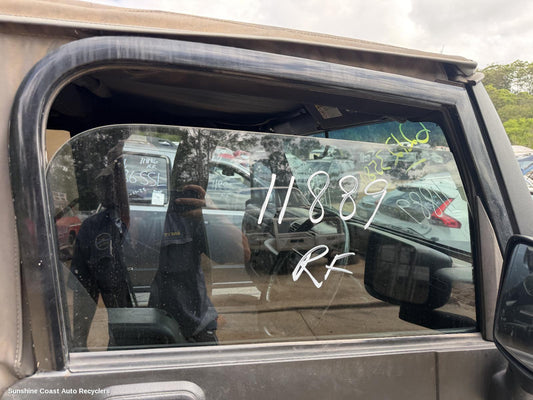 2003 Jeep Wrangler Right Front Door Window