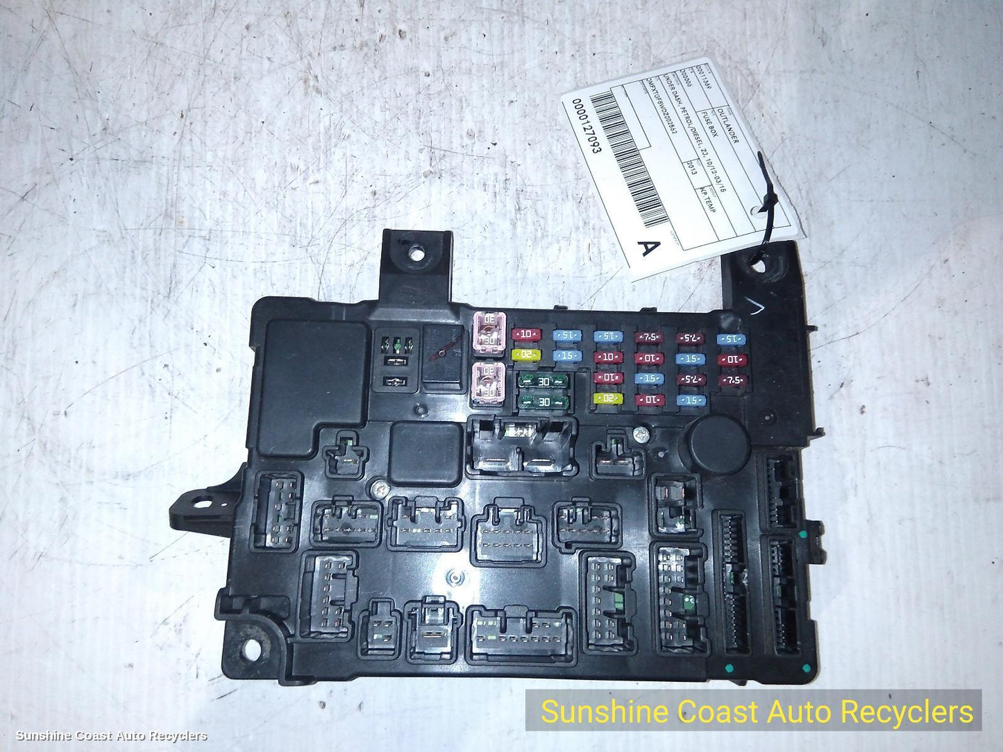 2013 Mitsubishi Outlander Fuse Box