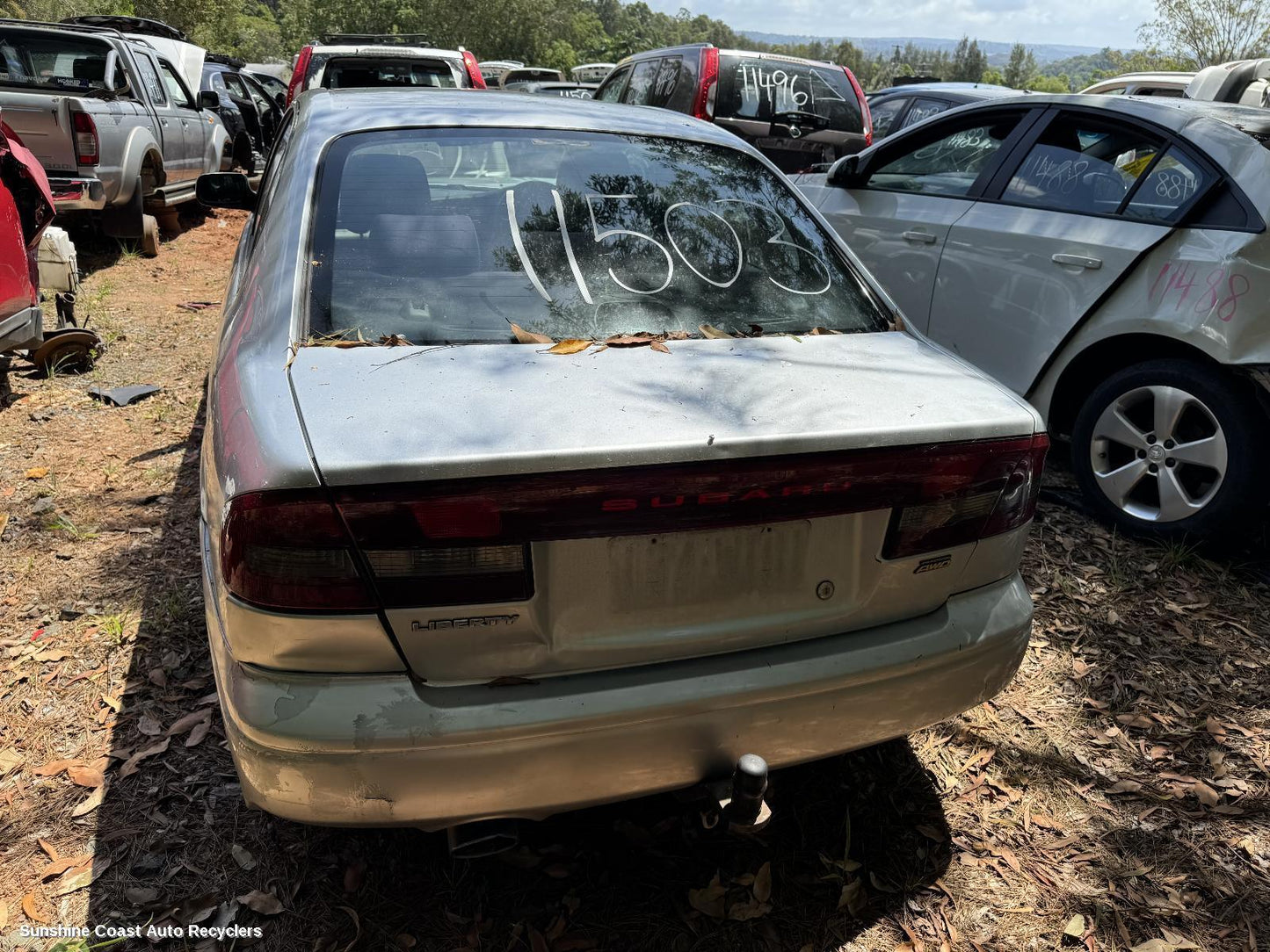 2003 Subaru Liberty R Bar Bracket Reinfo