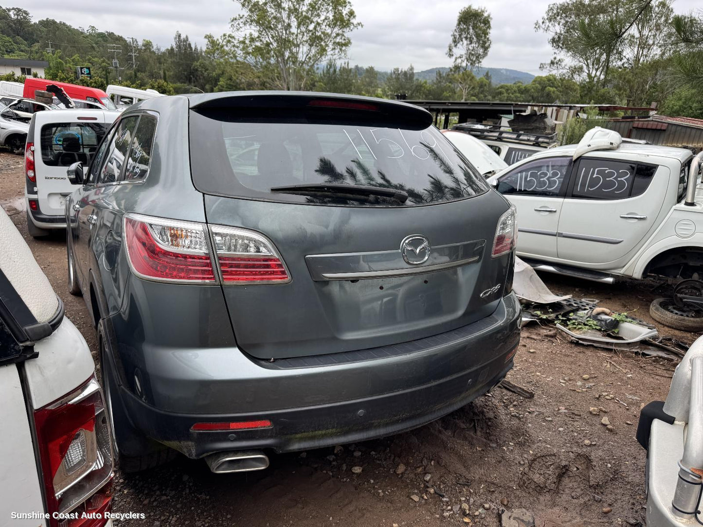 2009 Mazda Cx9 Rear Garnish