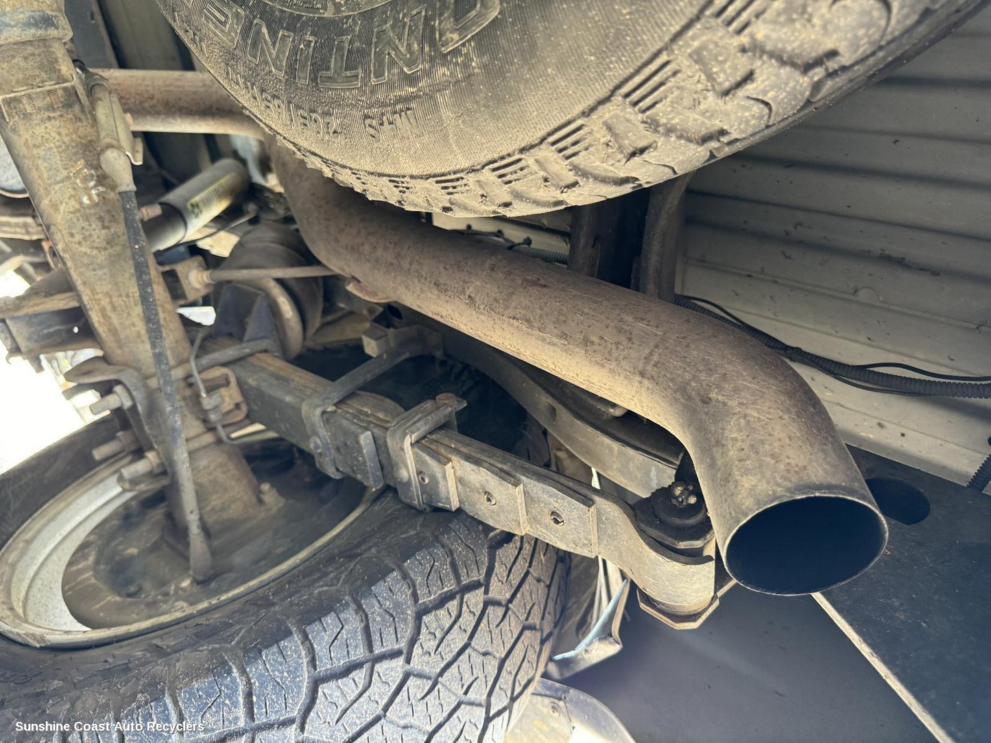 2011 Nissan Navara Tail Pipe