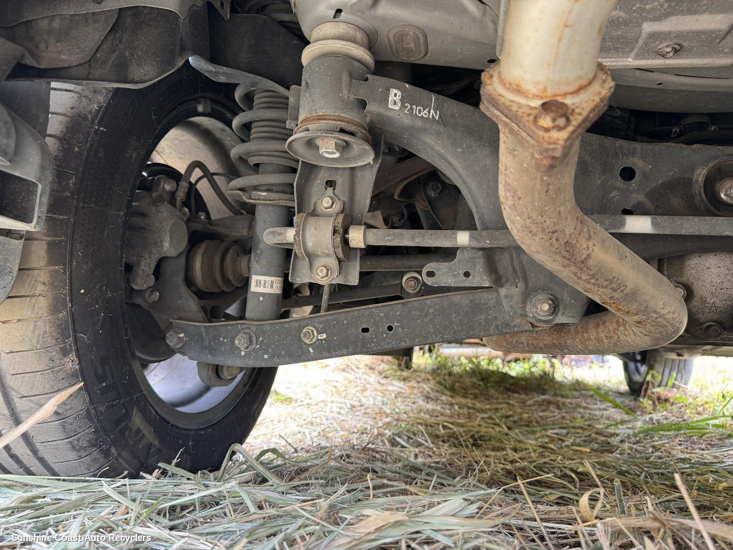 2012 Subaru Xv R Beam Cradle Xmembr