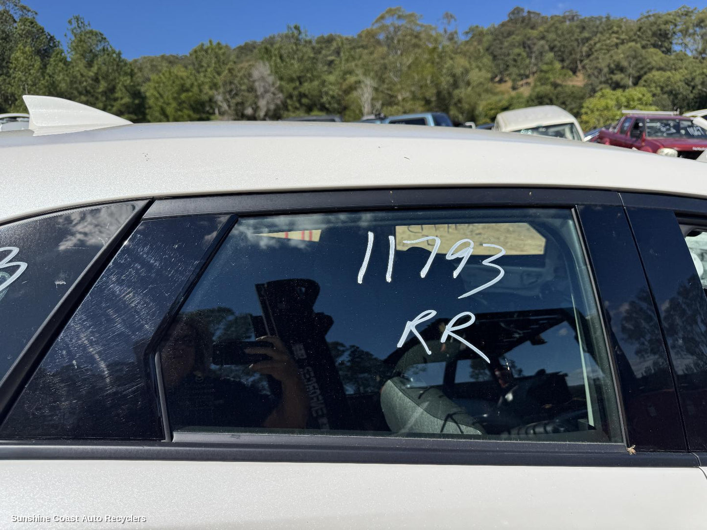 2023 Mazda Cx3 Right Rear Door Window