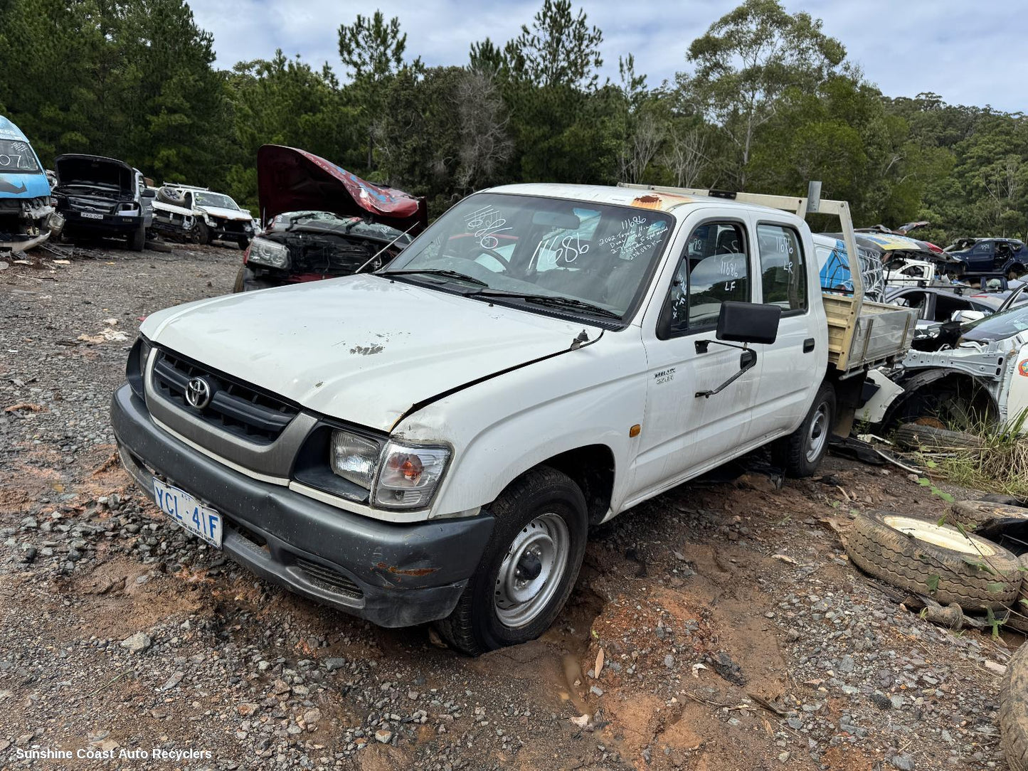 2002 Toyota Hilux Door Handle
