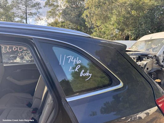 2011 Audi Q5 Left Rear Side Glass