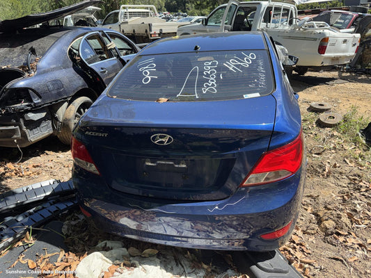 2015 Hyundai Accent Bootlid Tailgate