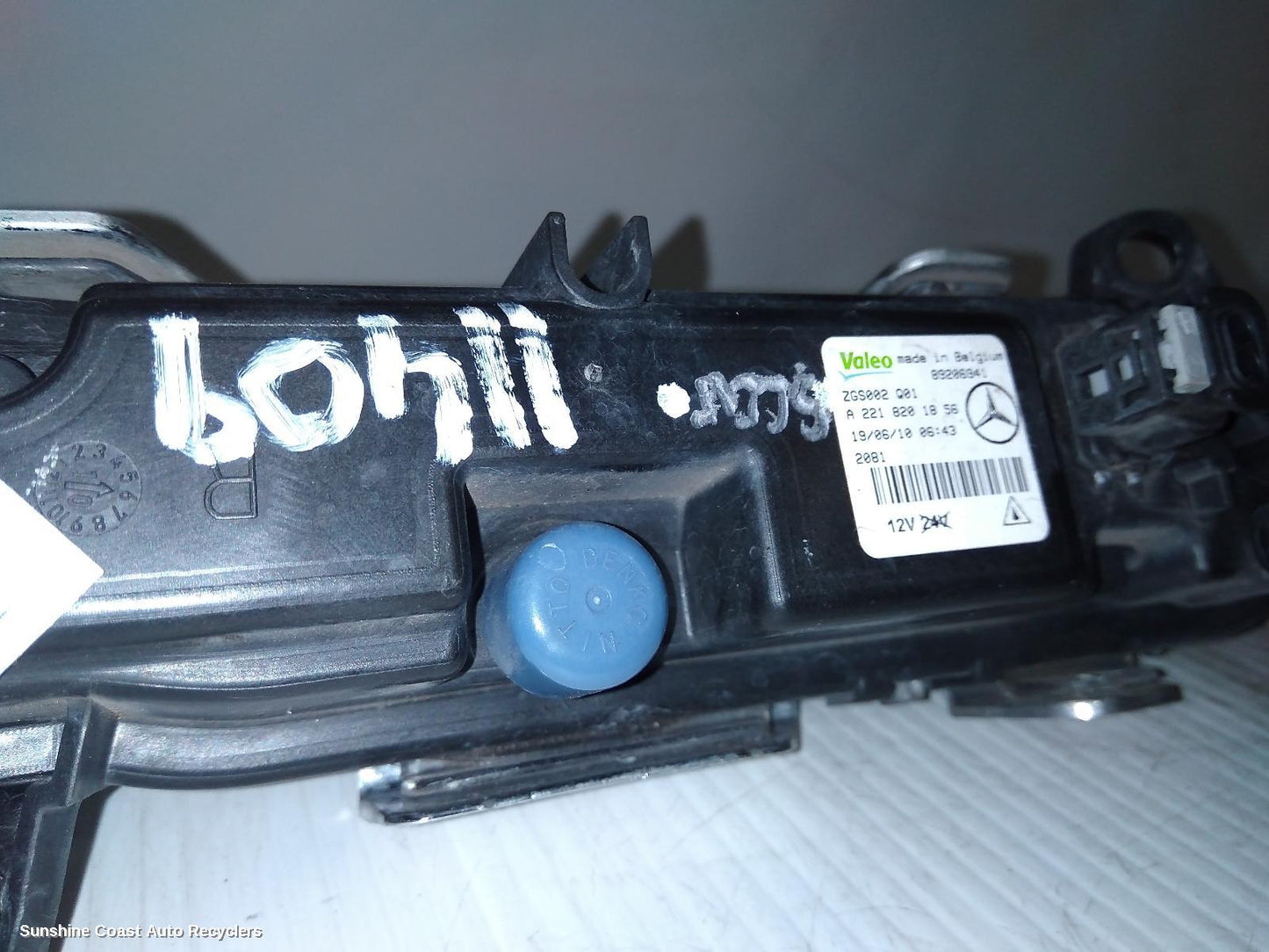 2010 Mercedes C Class Right Indicator Fog Side