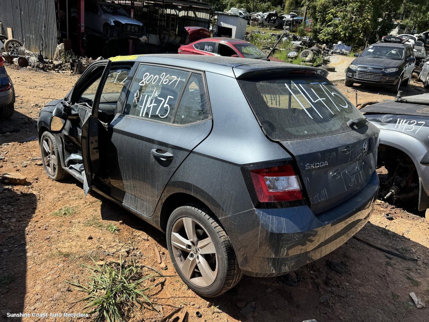 2015 Skoda Fabia Bonnet Hinge Strut