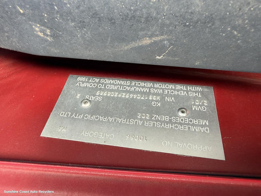 2000-2004 Mercedes Slk Engine