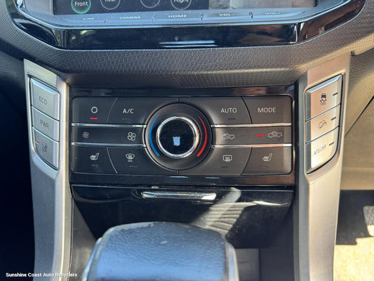 2018 Ldv T60 Heater Ac Controls
