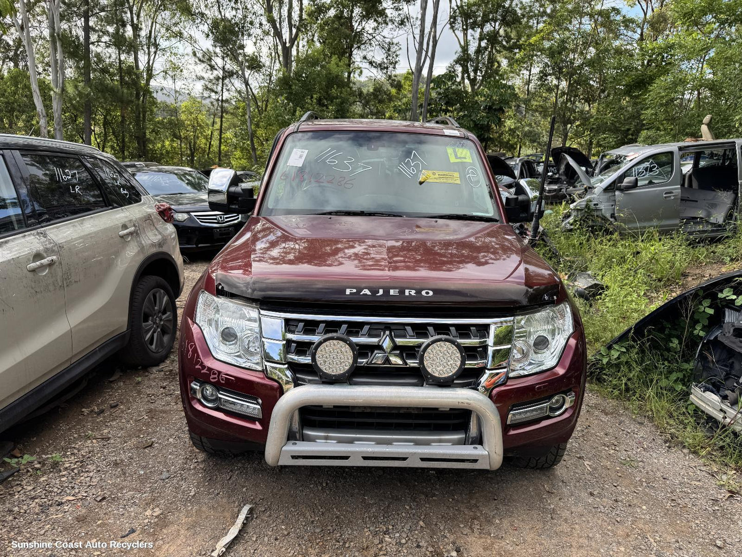 2016 Mitsubishi Pajero Pwr Dr Wind Switch