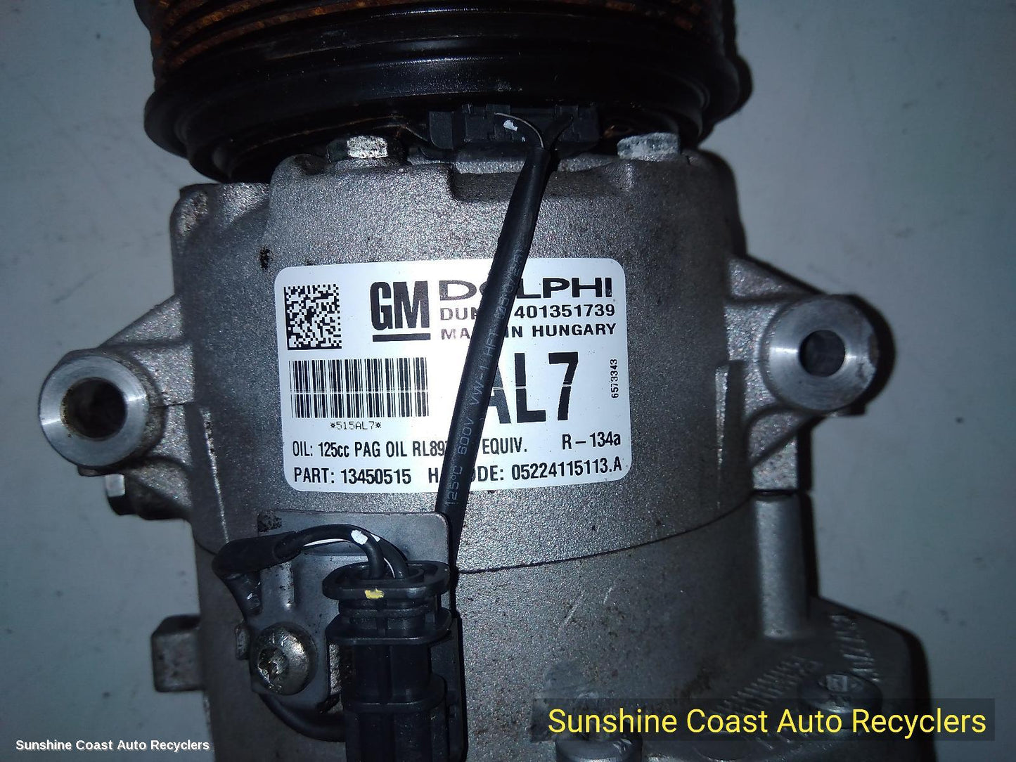 2014 Holden Cruze A C Compressor