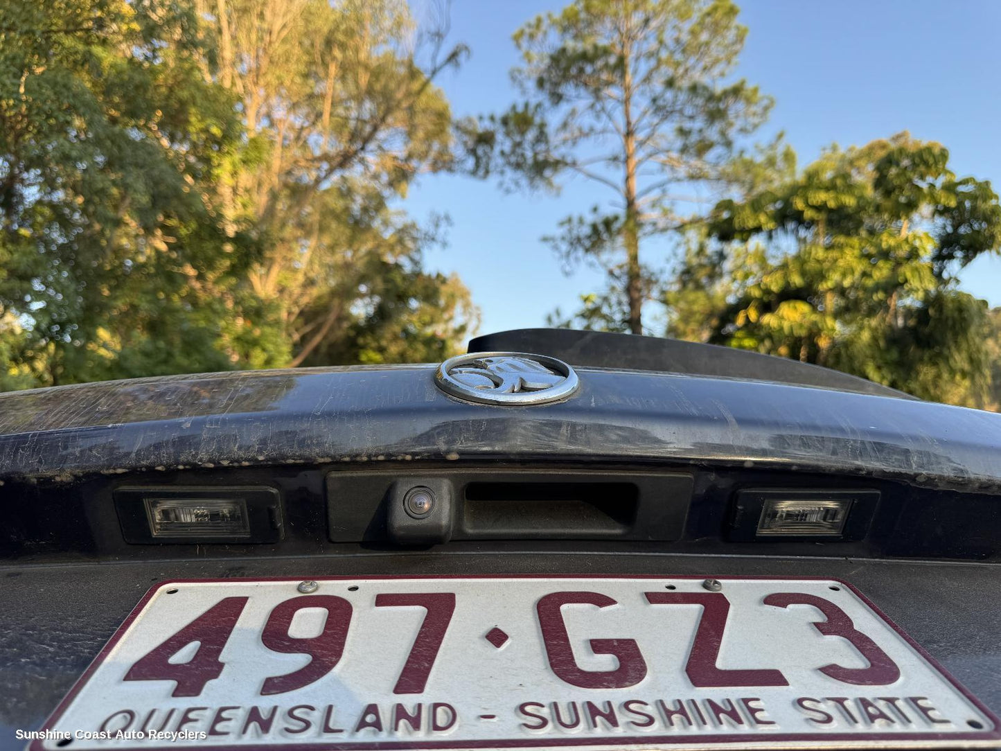 2018 Holden Equinox Number Plate Lamp