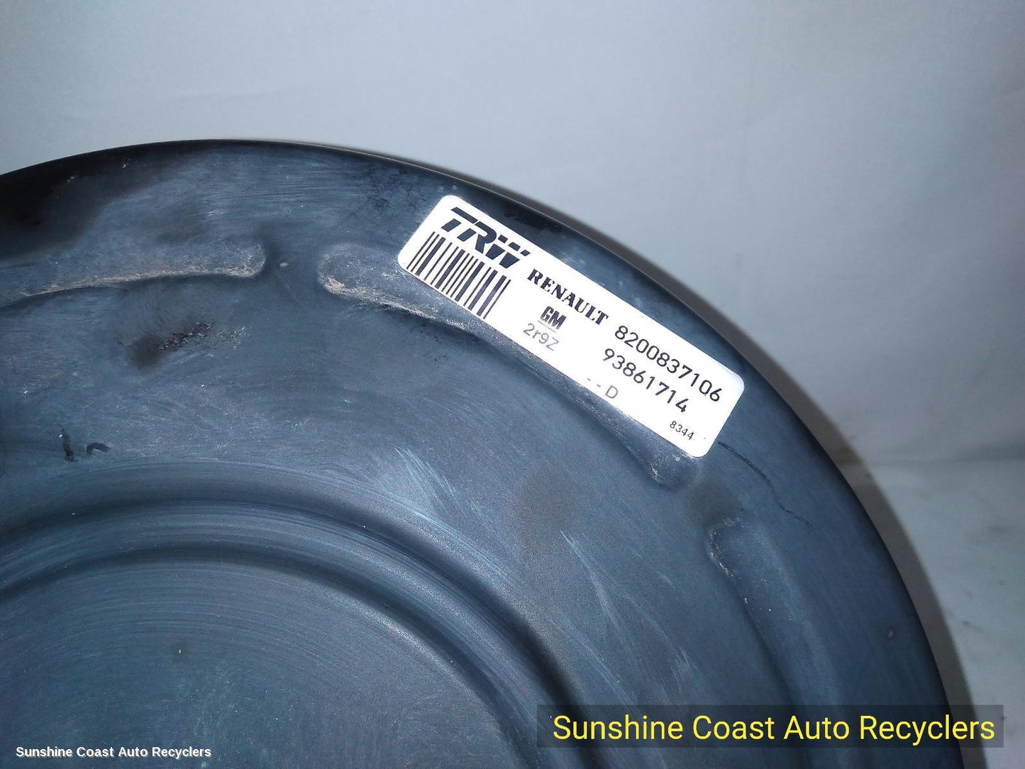 2013 Renault Trafic Brake Booster