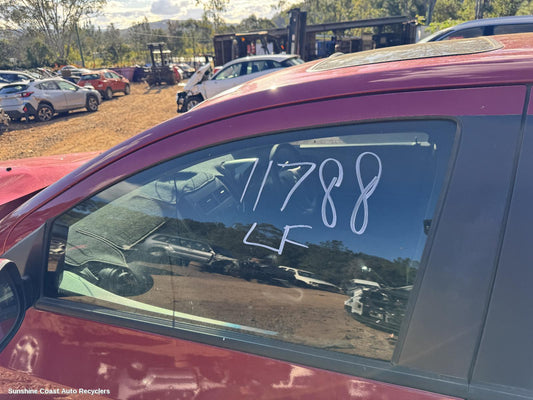 2012 Holden Barina Left Front Door Window