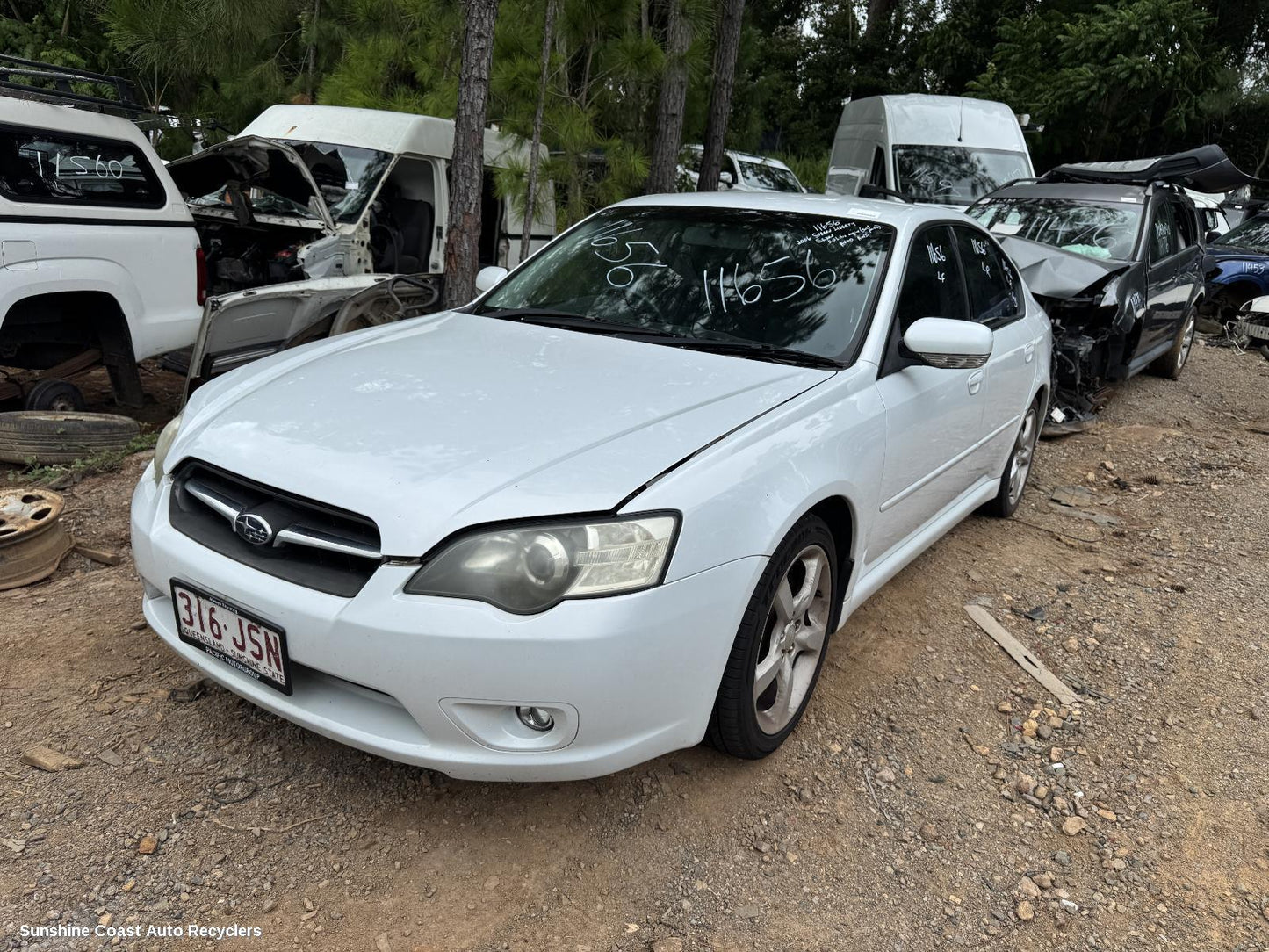 2006 Subaru Liberty Ignition W  Key