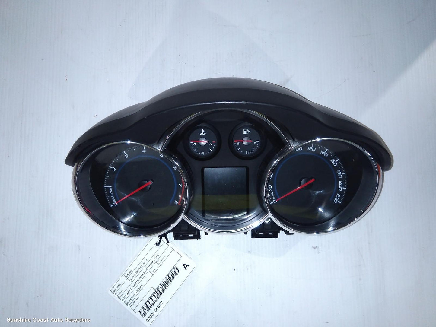 2012 Holden Cruze Instrument Cluster